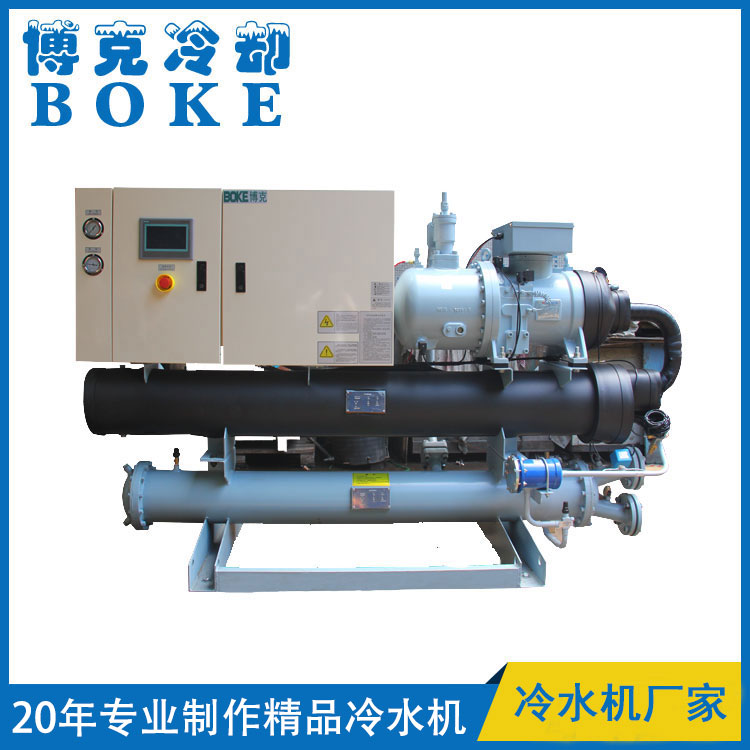 澄邁高頻淬火機(jī)淬火液冷卻用水冷螺桿式冷水機(jī)