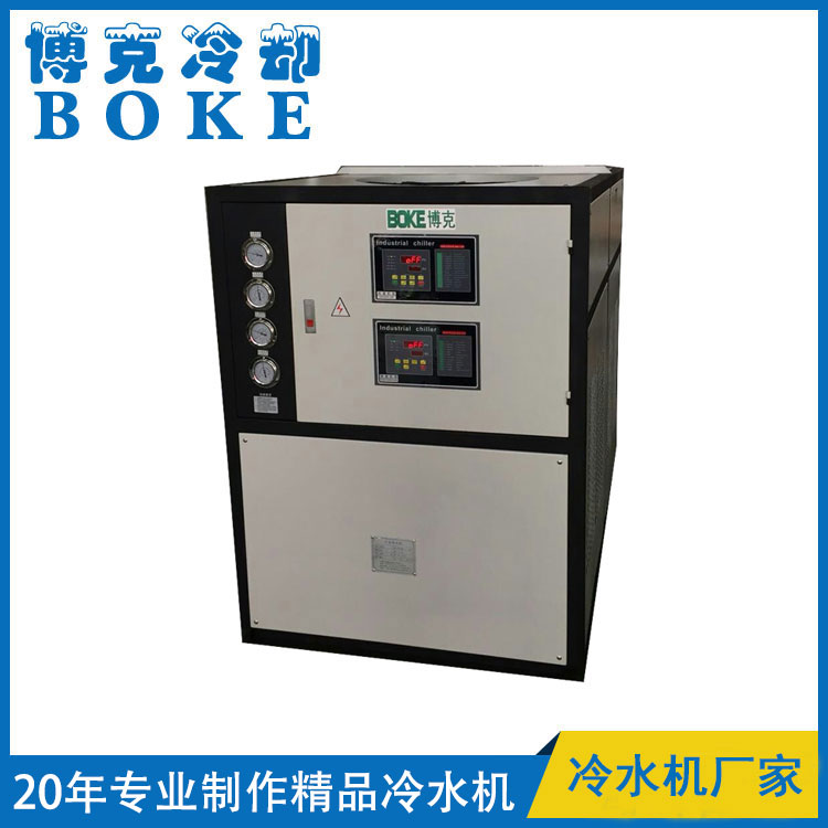 威海制罐焊機(jī)冷卻用BKLS-100FQ雙溫雙控風(fēng)冷式冷水機(jī)